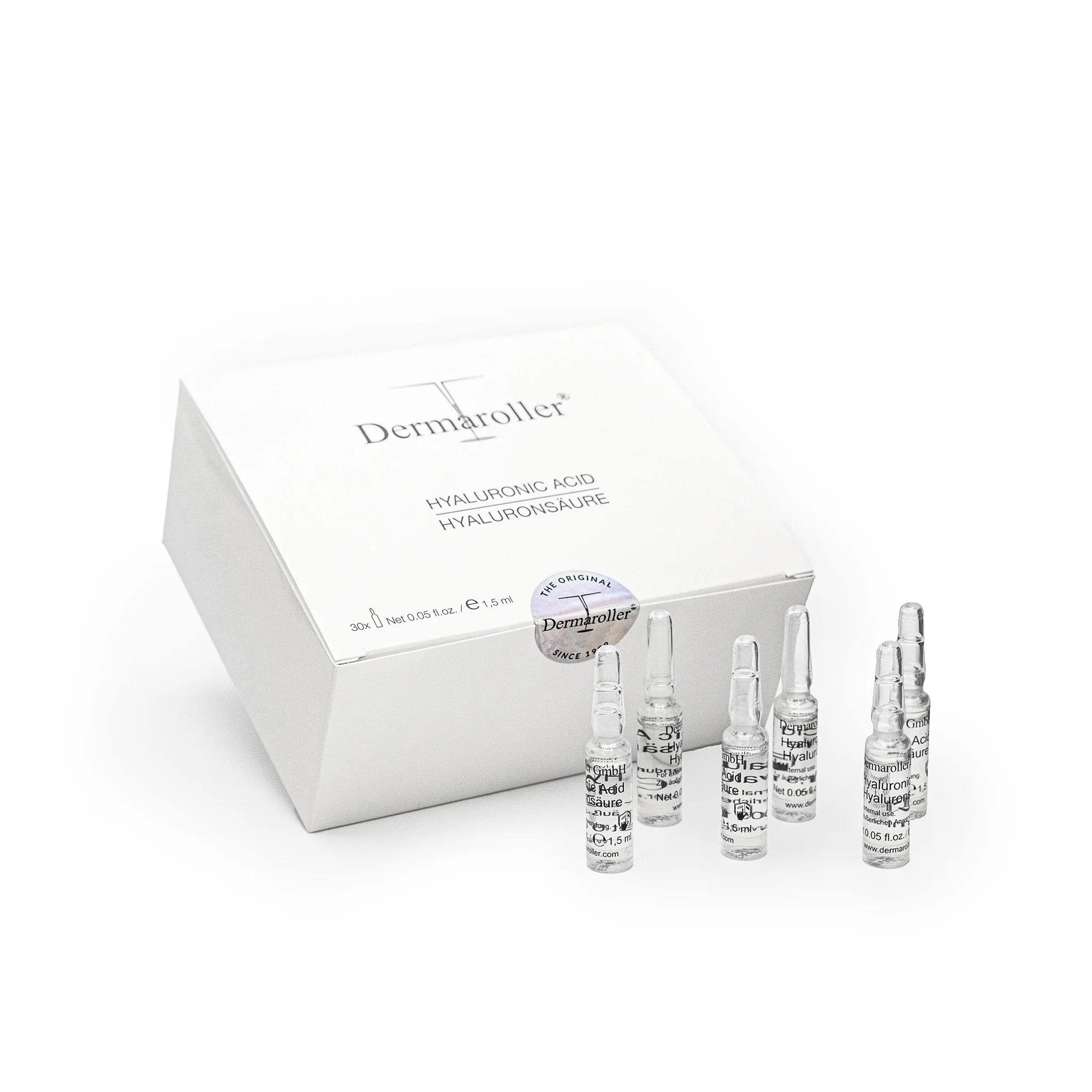 Dermaroller 日常護理系列(玻尿酸安瓶精華液+ACE提亮面霜)
