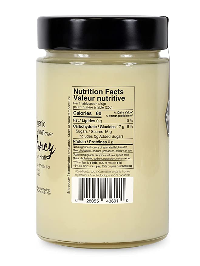 Oneroot 100%有機加拿大野花蜂蜜(2瓶)