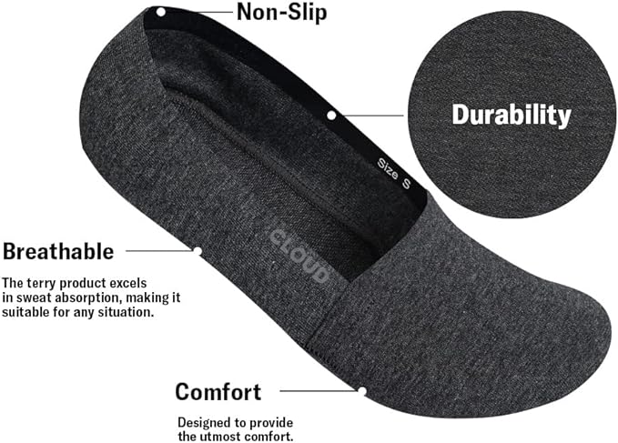 CLOUD 無痕隱形襪(3雙)