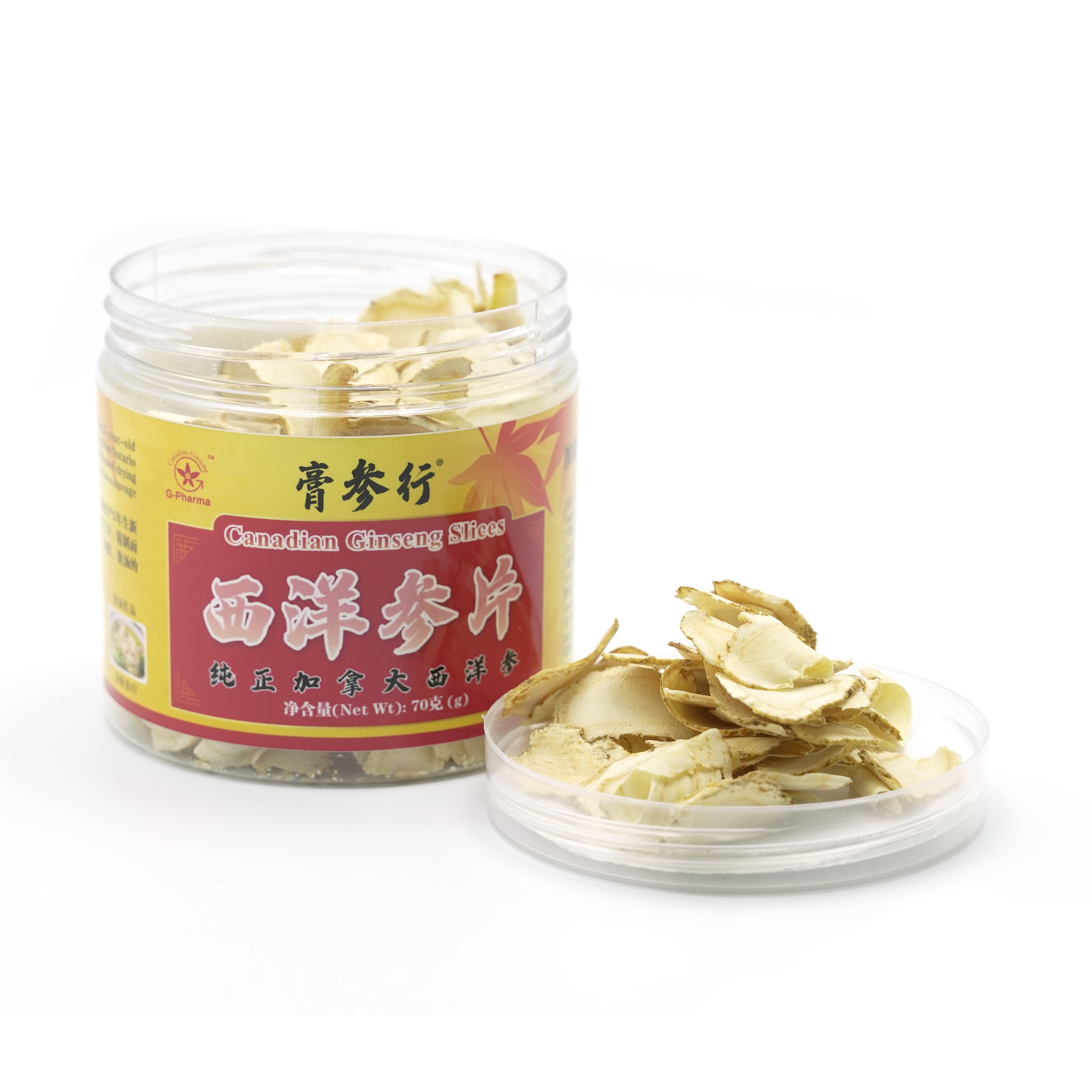 G-Pharma®西洋蔘薄片(70克裝)