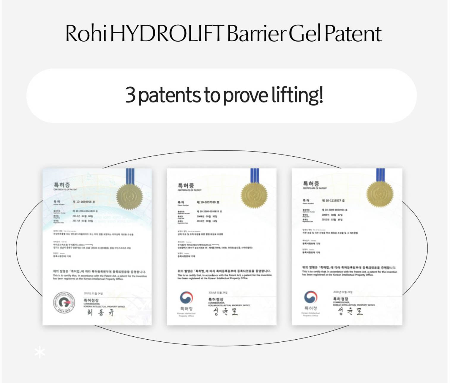 Dermaroller玻尿酸補水保濕修護急救面膜+Rohi 3D時光提拉凝膠+Rohi水凝煥膚隔離霜+送Dermaroller ACE玻尿酸保濕精華提亮修護面霜