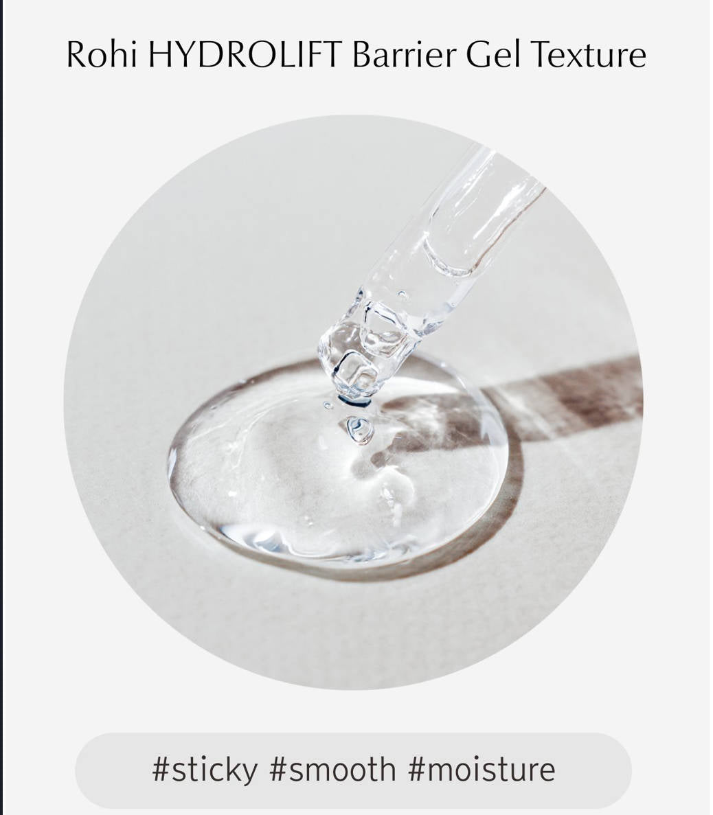 Rohi 雪白時光凍齡組：3D時光提拉凝膠+水凝煥膚隔離霜送ACE玻尿酸保濕精華提亮修護面霜